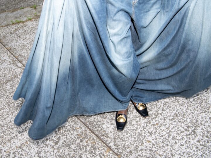 Pick Of The Week: Dior Draped Flared Jeans